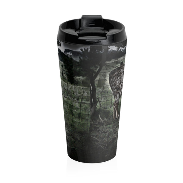 Longhorn cow and Longhorn calf mug