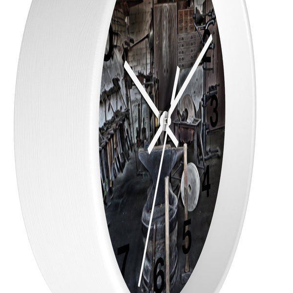 Blacksmith Forge Wall clock