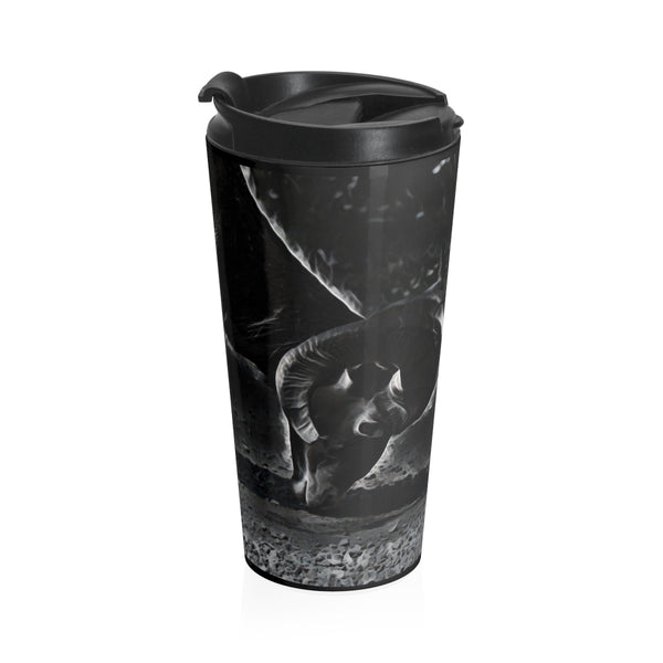 Big horned travel mug