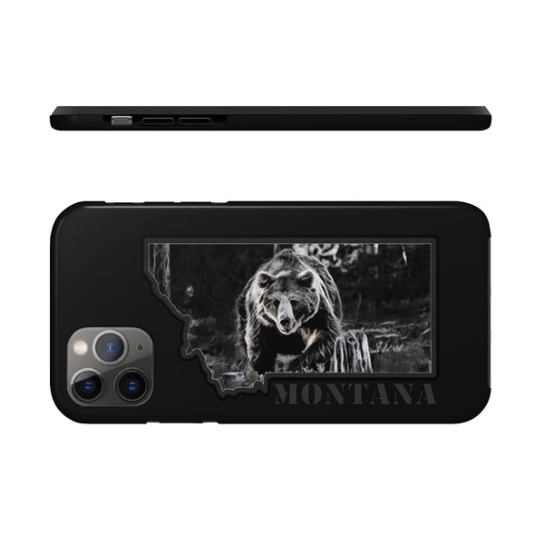 Montana Bear Hunting Case Mate Tough Phone Cases