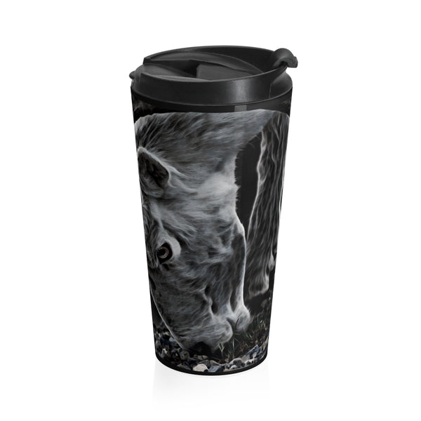 Dall ram travel coffee mug
