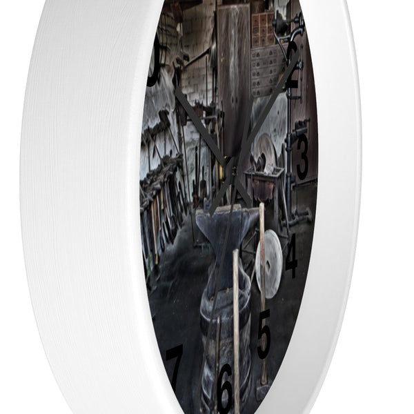 Blacksmith Forge Wall clock