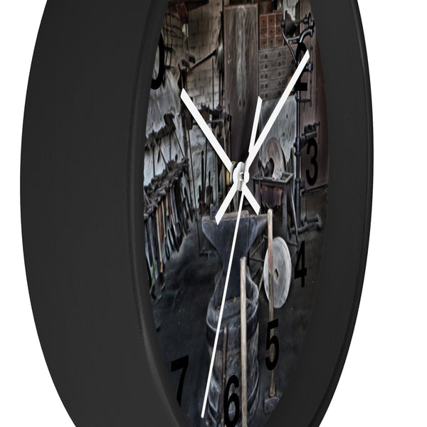 Blacksmith Forge Wall clock
