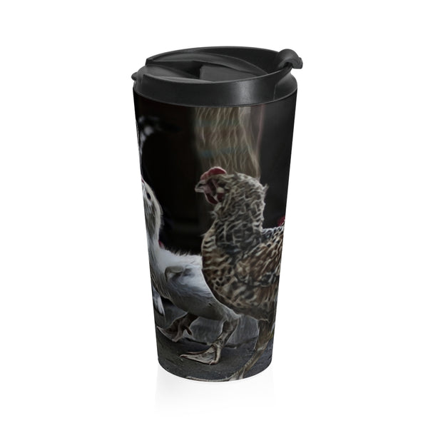 Cat travel mug