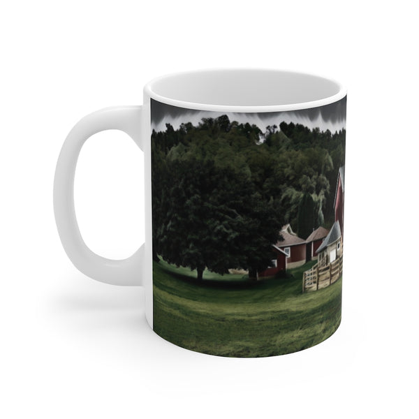 Red Barn Coffee Mug