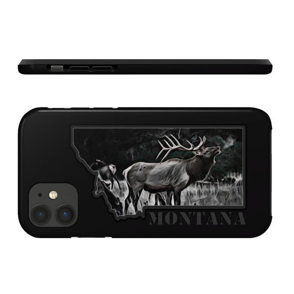 Montana Elk Hunting Case Mate Tough Phone Cases
