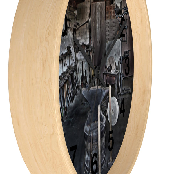 Blacksmith Forge Wall clock