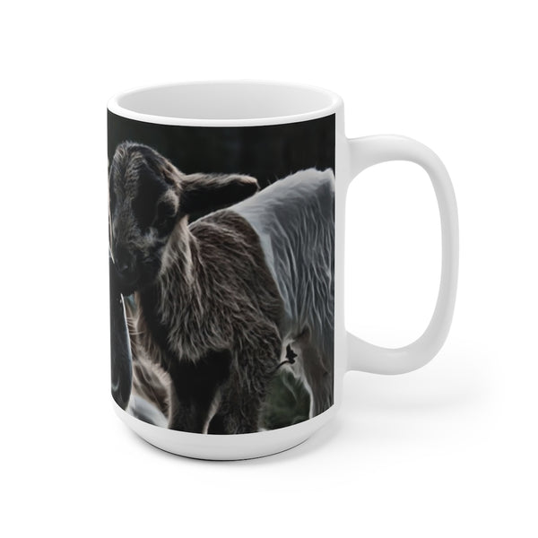 Goat and Dog Coffee Mug