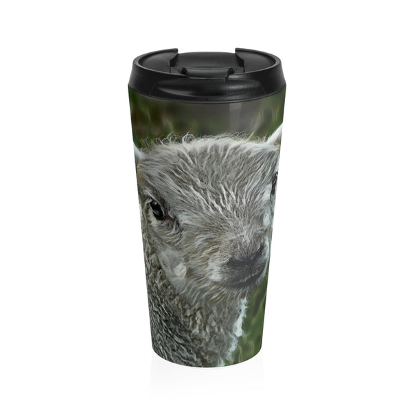 Baby farm animal travel mug