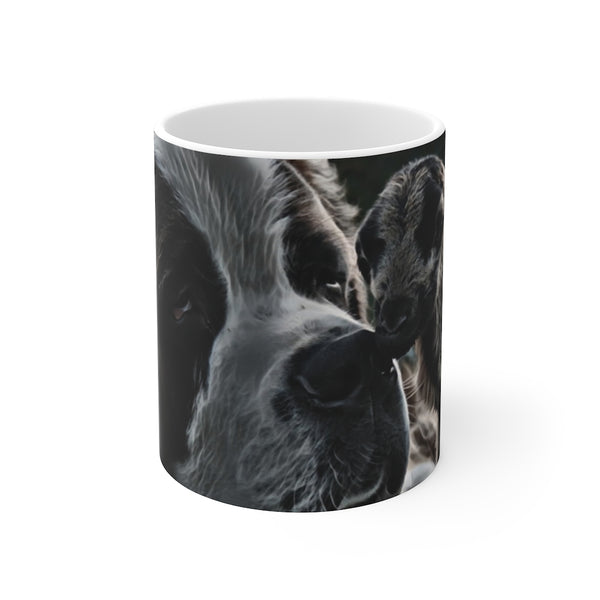 Goat and Dog Coffee Mug
