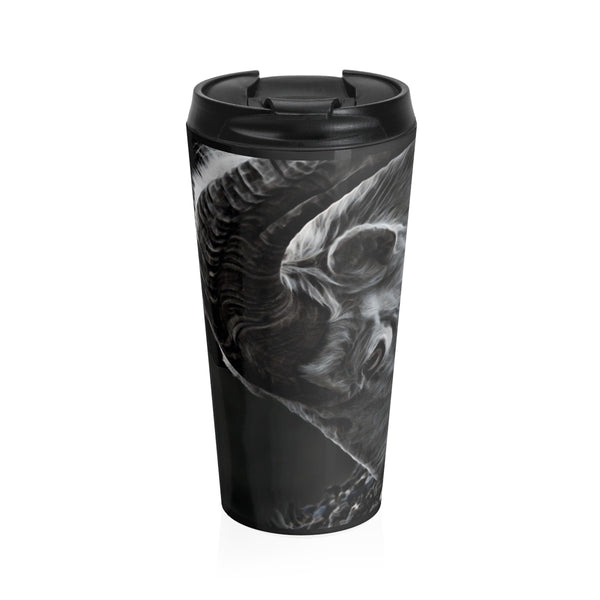 Dall sheep travel coffee mug