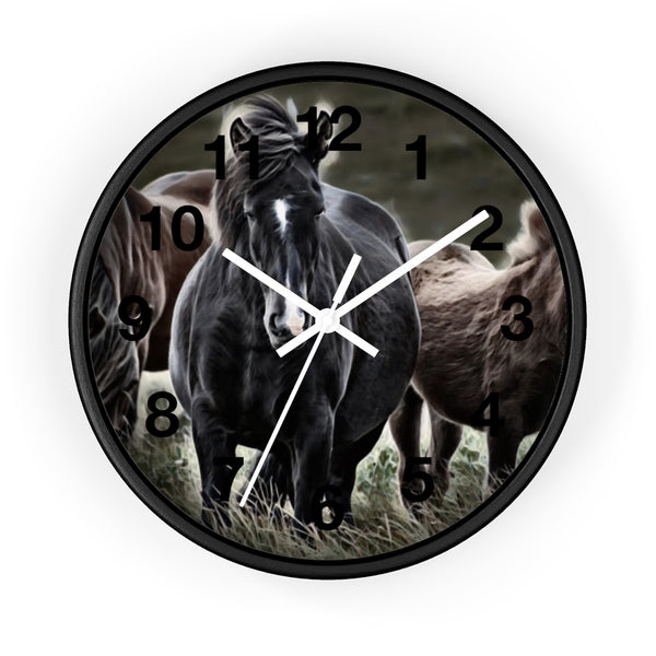 Horse wall clock perfect modern farmhouse decor