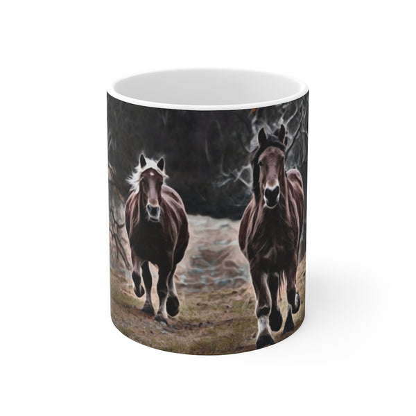 Horses Coffee Mug