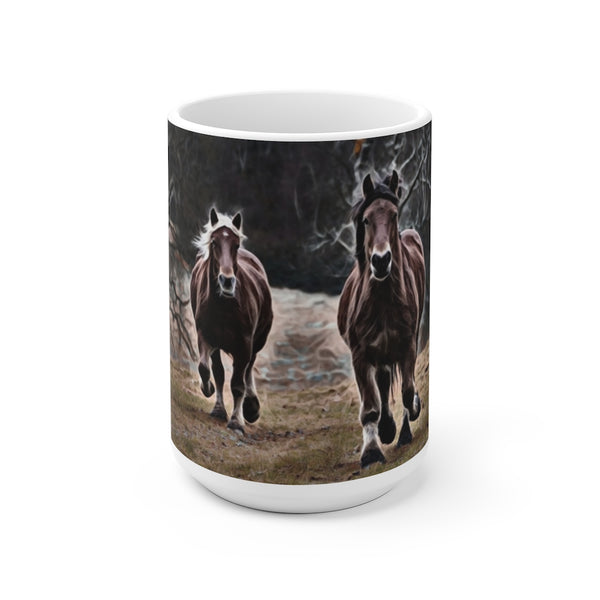 Horses Coffee Mug