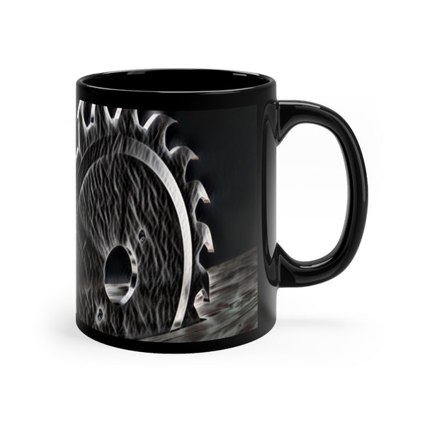 woodworker gift, woodworking mug, woodworking cup, handyman gift, diy coffee mug, handyman coffee mug, handyman coffee cup, handyman mug, handyman cup, sawblade cup, sawblade mug, maker coffee cup, maker coffee mug,