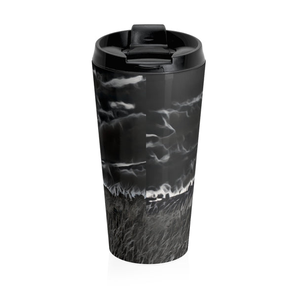 Pronghorn antelope travel coffee mug