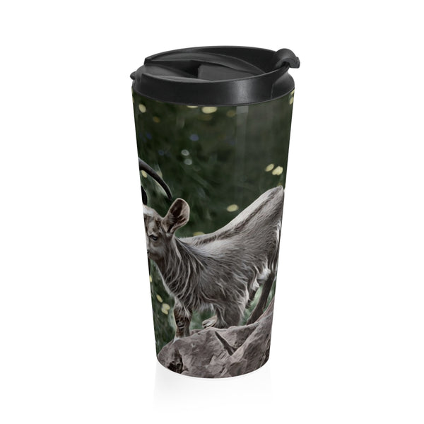 Goat coffee cup