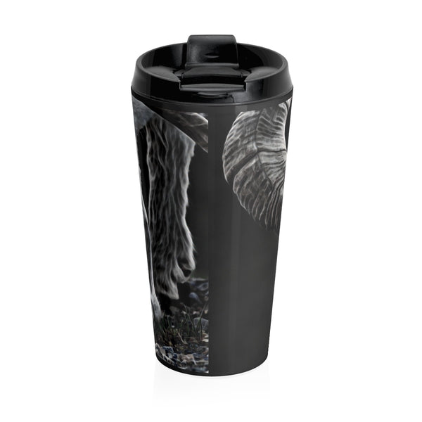 Dall sheep travel coffee mug