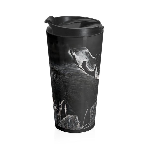 Moose cup wildlife travel coffee mug