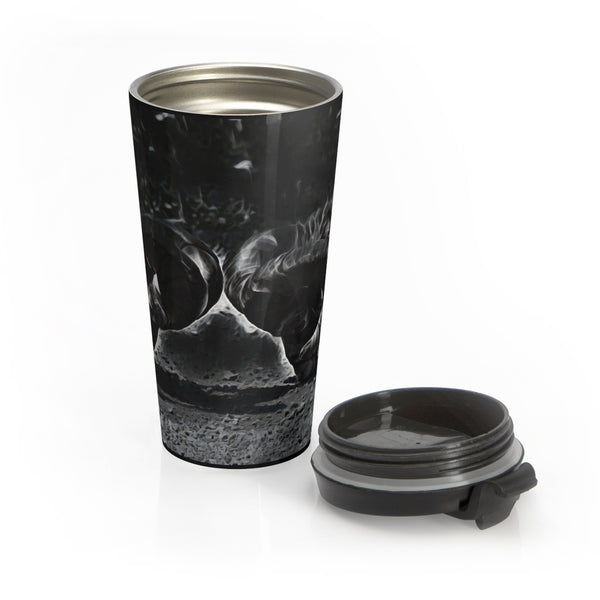 Bighorn ram travel mug