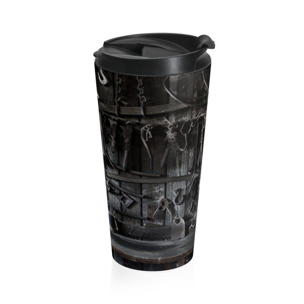 Antique Tools Stainless Steel Travel Mug
