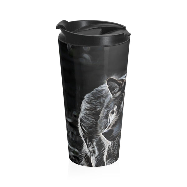 Wolf coffee cup