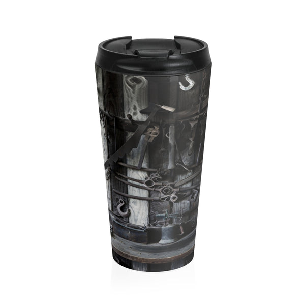 Antique Tools Stainless Steel Travel Mug