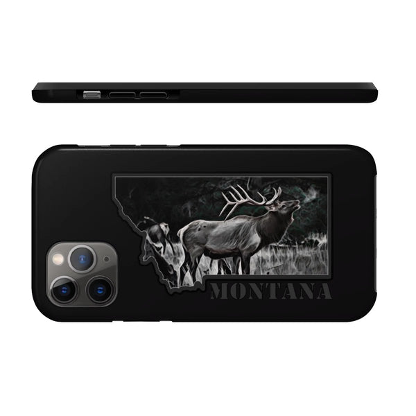 Montana Elk Hunting Case Mate Tough Phone Cases