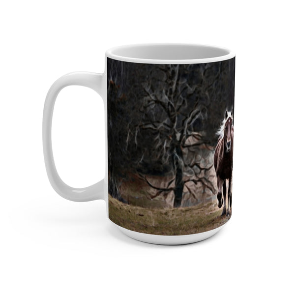 Horses Coffee Mug 15oz