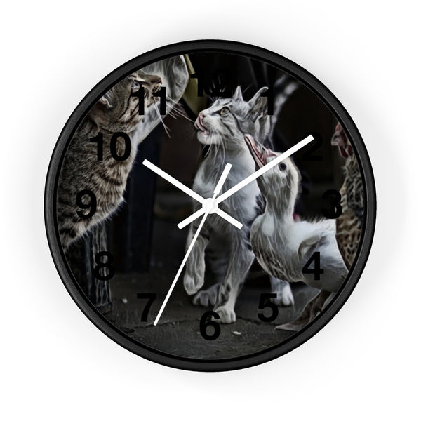 Chicken, Duck, Kitten wall clock perfect modern farmhouse decor