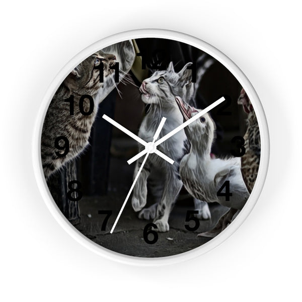 Chicken, Duck, Kitten wall clock perfect modern farmhouse decor