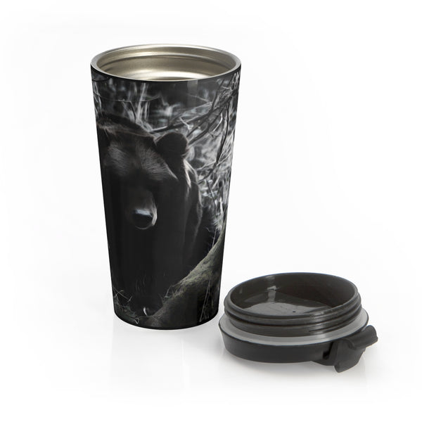 Brown bear wildlife coffee mug