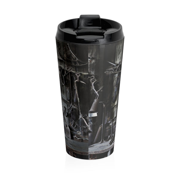 Antique Tools Stainless Steel Travel Mug