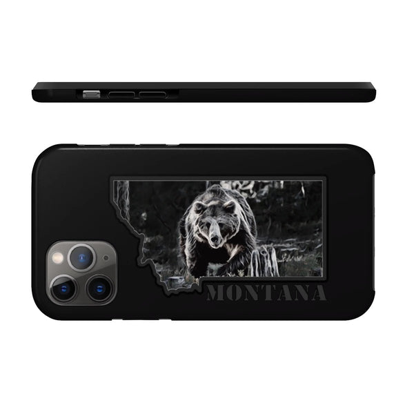 Montana Bear Hunting Case Mate Tough Phone Cases