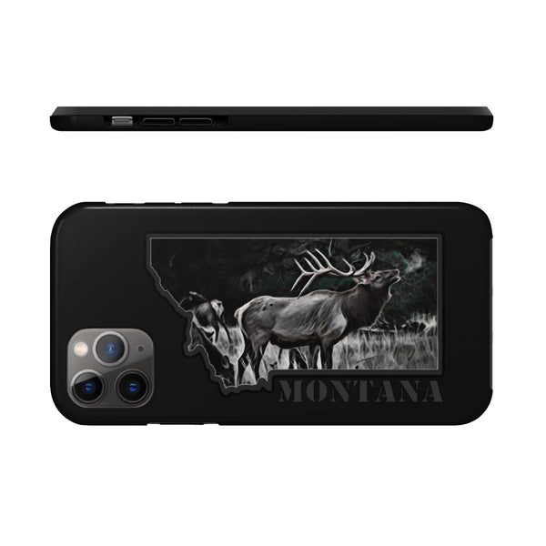 Montana Elk Hunting Case Mate Tough Phone Cases