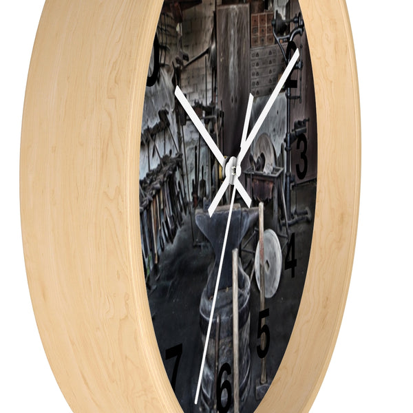 Blacksmith Forge Wall clock