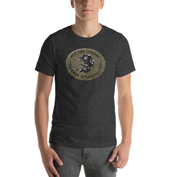 Country Music Cowboy T-Shirt