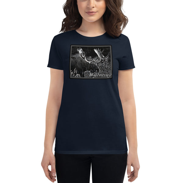 Wyoming Moose Women's Short Sleeve T-Shirt