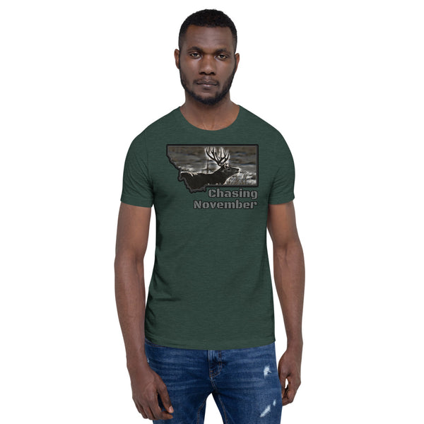 Montana Mule Deer Hunting T-Shirt