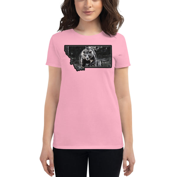 Montana Bear Women's Short Sleeve T-Shirt