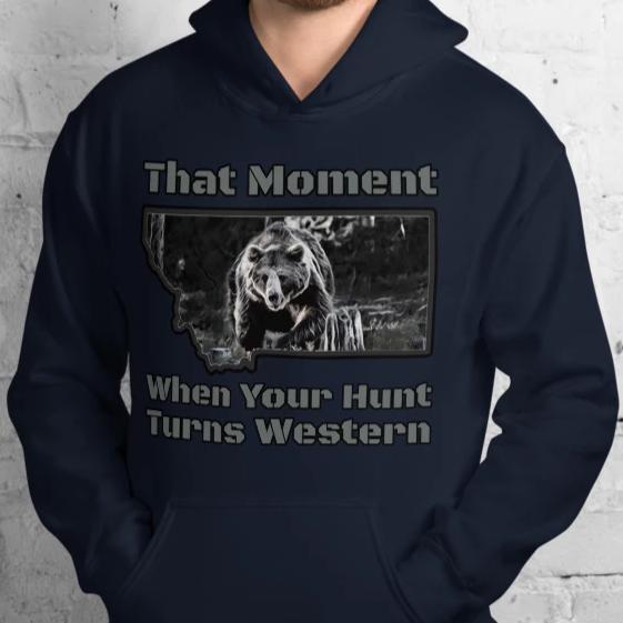 Montana Bear Hunting Hoodie