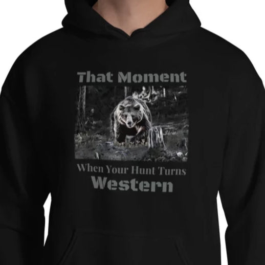 Bear Hunting Hooded Sweatshirt