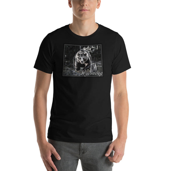 Wyoming Bear Hunting Short-Sleeve T-Shirt