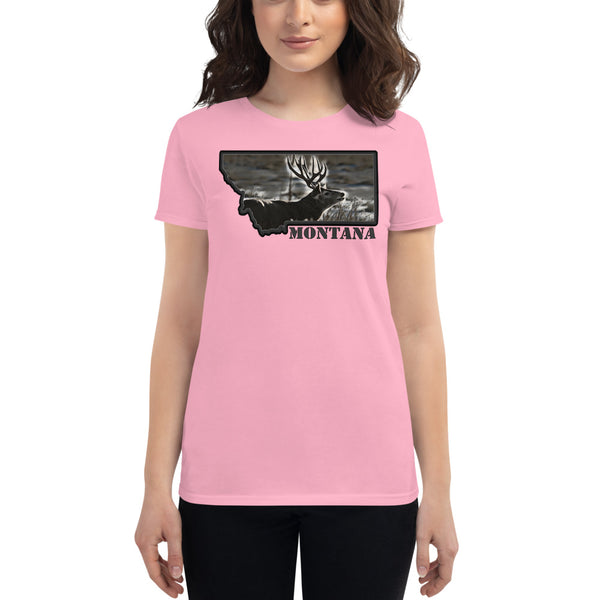 Montana Mule Deer Women's T-Shirt