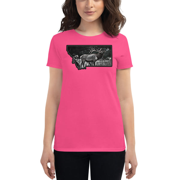 Montana Elk Women's T-Shirt