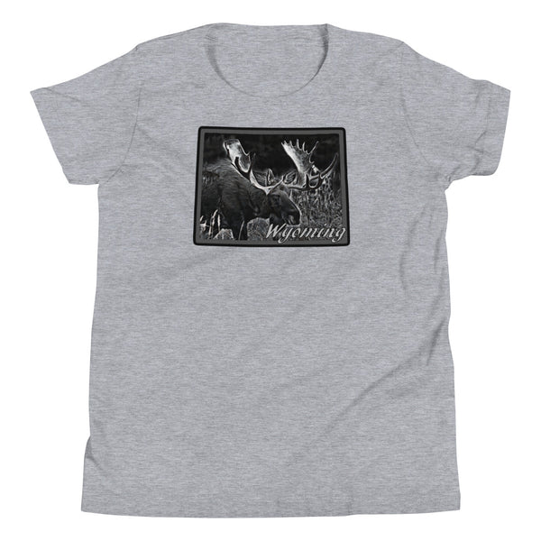 Wyoming Moose Youth Short Sleeve T-Shirt