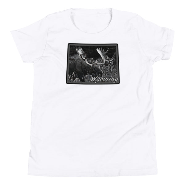 Wyoming Moose Youth Short Sleeve T-Shirt