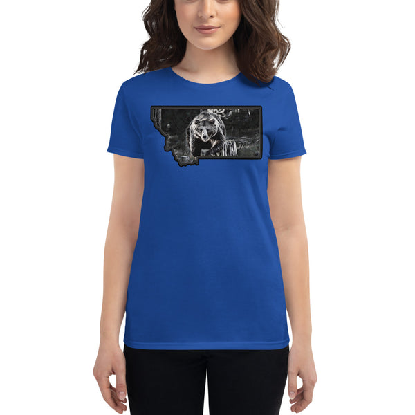 Montana Bear Women's Short Sleeve T-Shirt