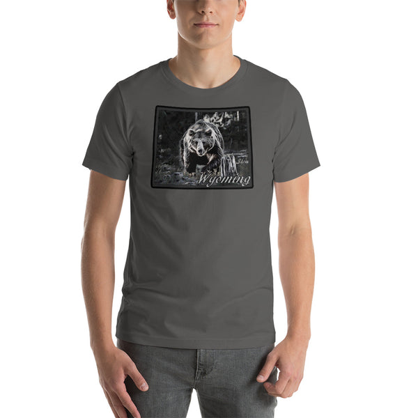 Wyoming Bear Hunting Short-Sleeve T-Shirt