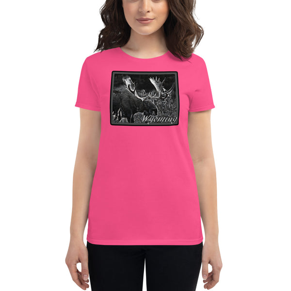 Wyoming Moose Women's Short Sleeve T-Shirt